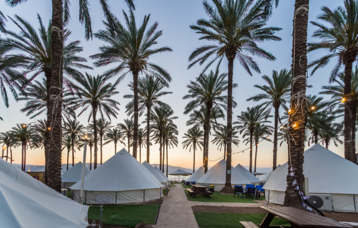 מקדימים להזמין סופש חמישי-שבת בגלאמפינג 10% הנחה