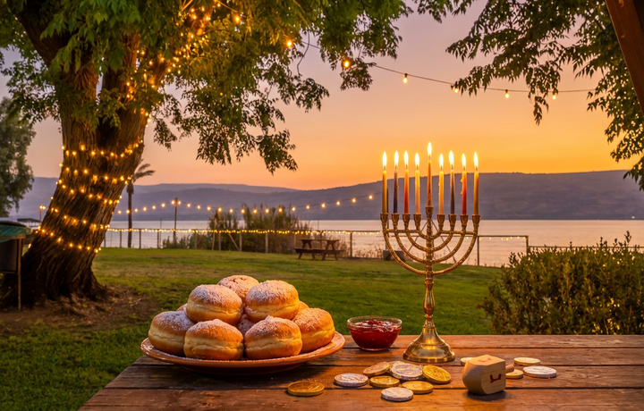 חנוכה של אור וכיף בכפר הנופש דריה!